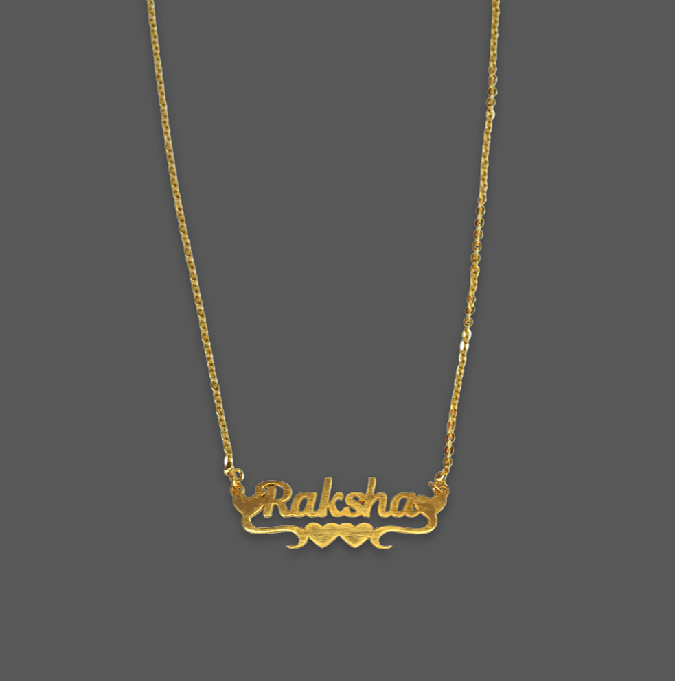 Oro Font Name Pendant – Cutiefy